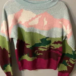 colorful sweater